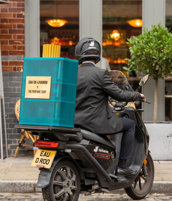TODAY DELIVEROO AND THE PERFUME SHOP LAUNCH EMERGENCY FRAGRANCE DELIVERY SERVICE